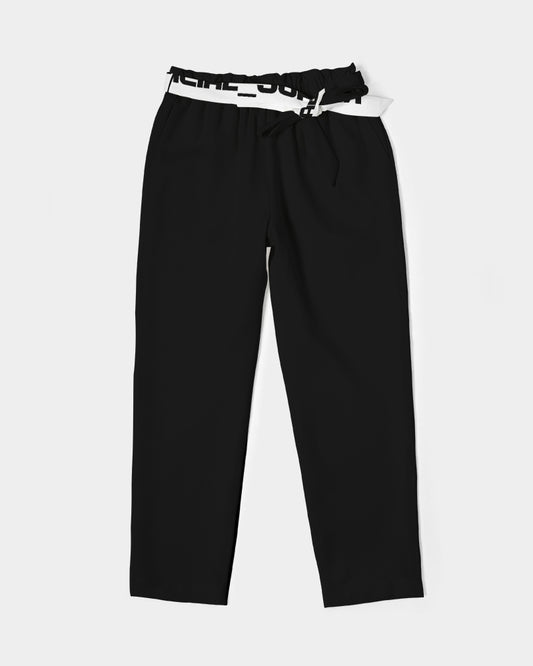 OJ ZIP UP Women's Belted Tapered Pants