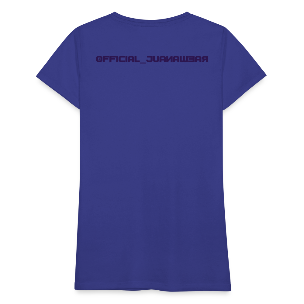 Juanawear_DK_Purple_Leaf_T - royal blue